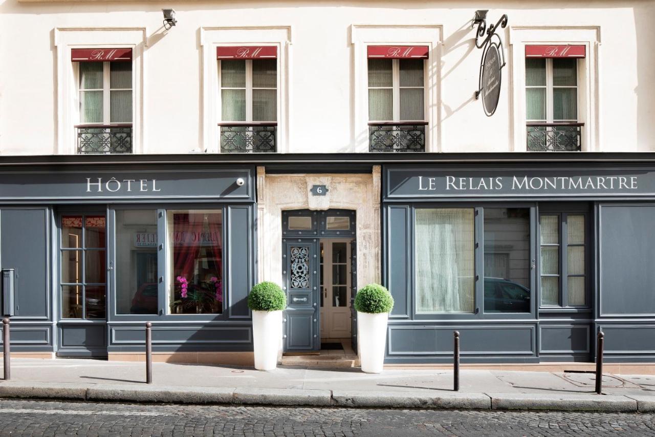 Hotel Le Relais Montmartre Paříž Exteriér fotografie